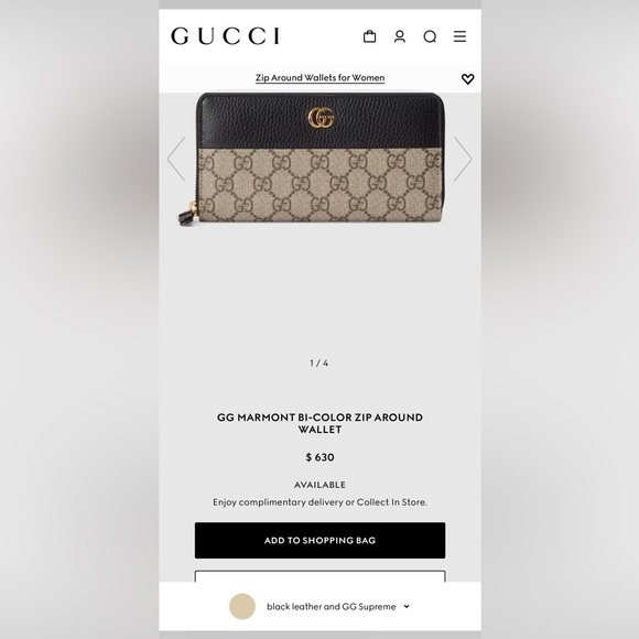 Full size Gucci wallet - Picture 5 of 5